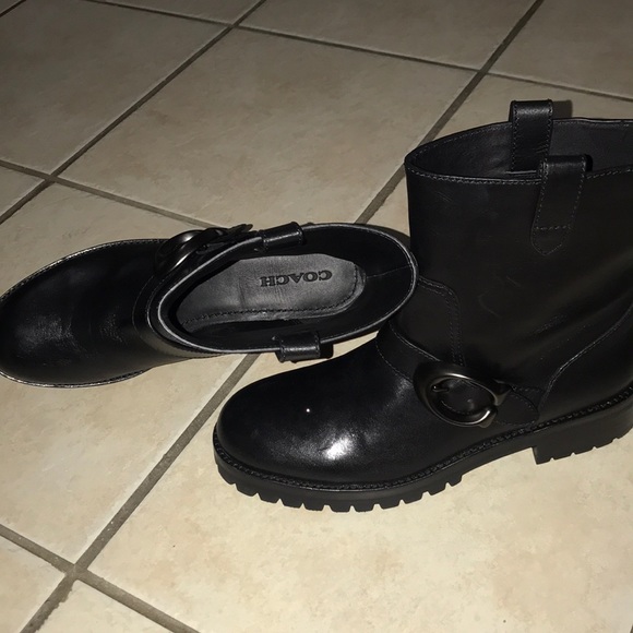 Brand new coach boots